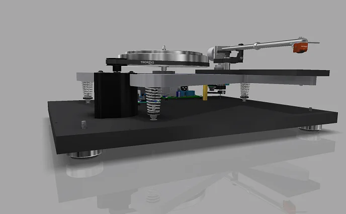 Проигрыватель винила Thorens TD 1600 Black - рис.7