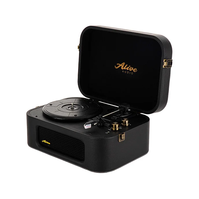 Проигрыватель винила Alive Audio Stories Glam Noir - рис.0