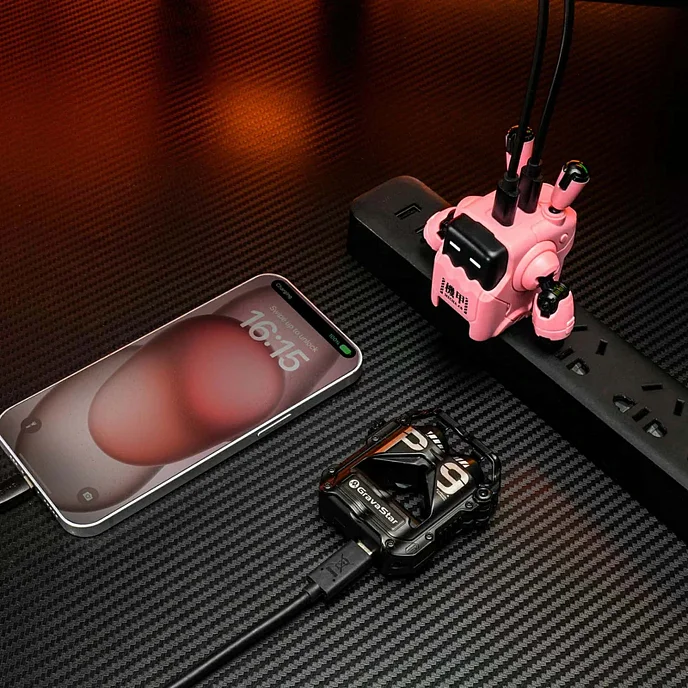 Сетевое зарядное устройство Gravastar Delta35 Pink - рис.7