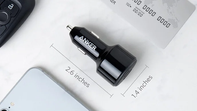 Автомобильное зарядное устройство Anker PowerDrive 2 PD/PIQ Black - рис.5