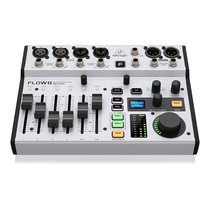 Микшерный пульт Behringer Flow 8 Silver - рис.2