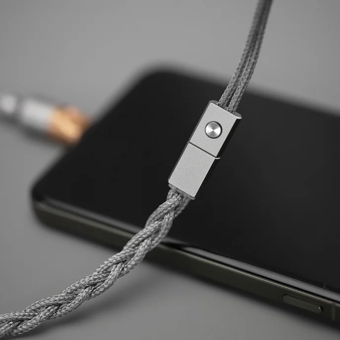Кабель ddHiFi M198C USB-C - 2-pin Silver - рис.7