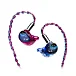 Наушники Celest Phoenixcall Purple Blue 3.5mm - рис.0
