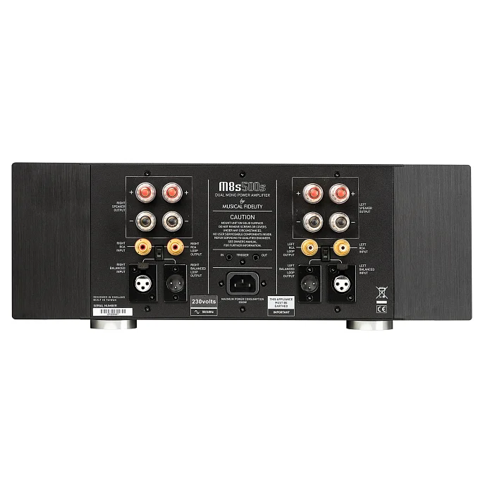 Усилитель мощности Musical Fidelity M8S 500S Silver - рис.1