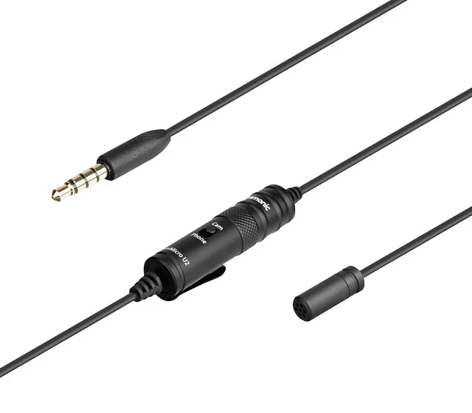 Микрофон Saramonic LavMicro U2 Black - рис.1