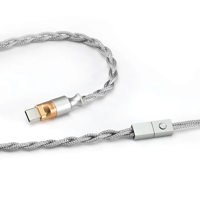 Наушники внутриканальные ddHiFi E13P Memory USB-C Silver - рис.3