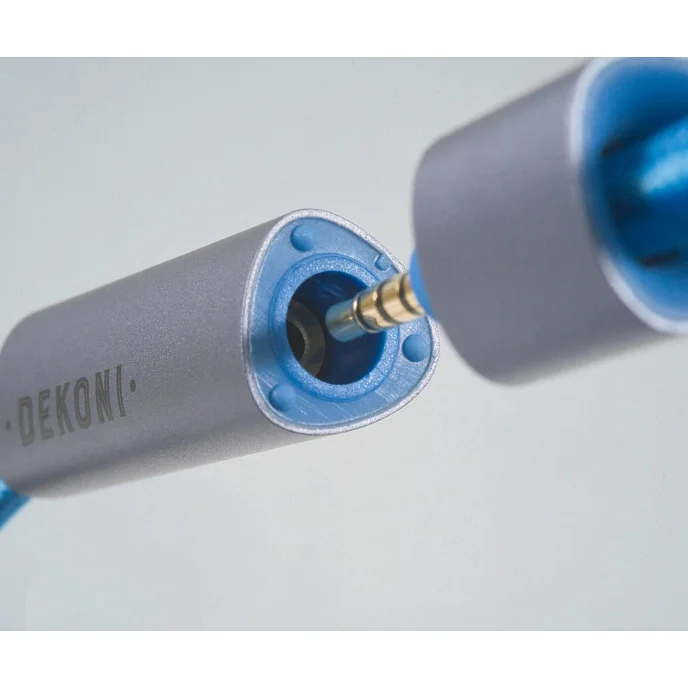 Кабель Dekoni Audio Presplit 6.35mm Unbalanced 64 Blue 1.6m - рис.3