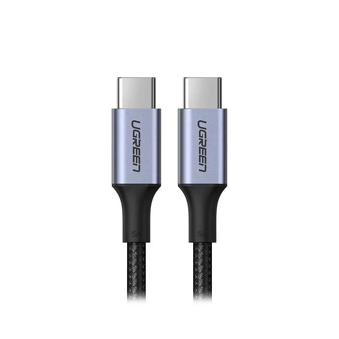 Кабель UGREEN USB-C PD 100W 2m Grey - рис.0