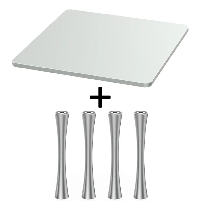 Стойка для Hi-Fi ddHiFi HS250 + SR120 x 4 Warm Gray/Silver - рис.0