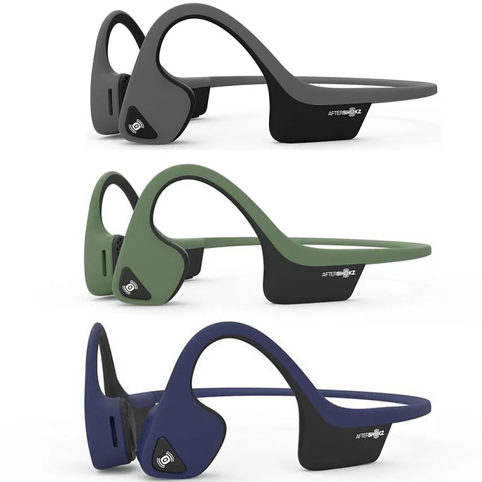 Беспроводные наушники AfterShokz Trekz Air AS650SG Slate Grey - рис.16