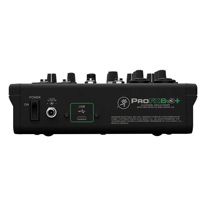 Микшерный пульт Mackie ProFX6v3+ Black - рис.3