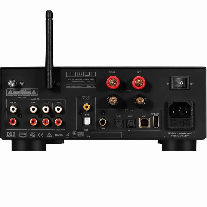 Интегральный усилитель Mission 778X Black - рис.1