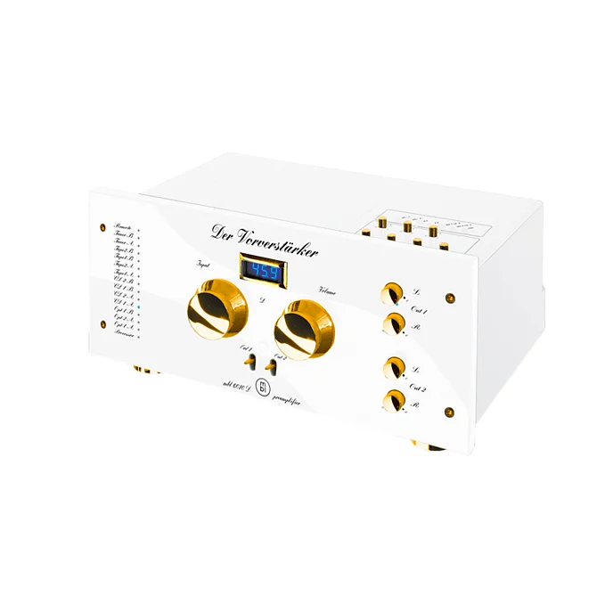 Предусилитель MBL 6010 D Preamplifier Piano White Gold - рис.0