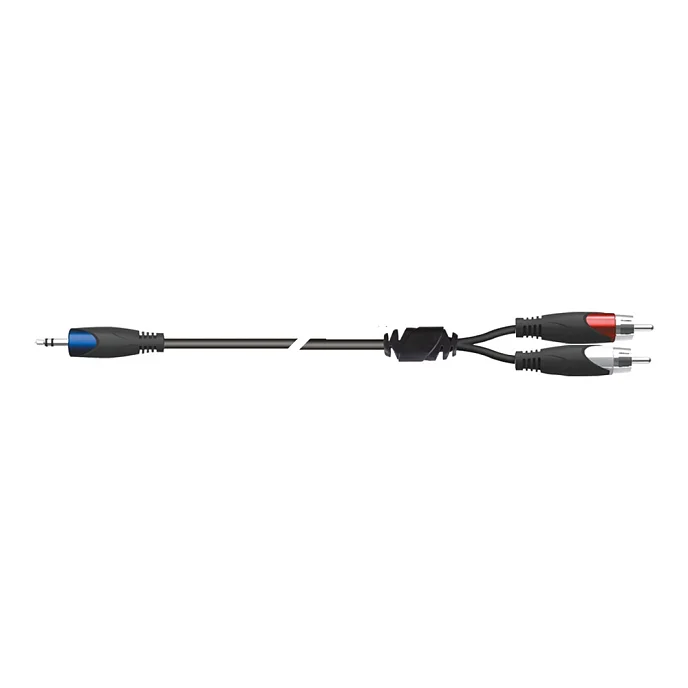 Кабель Quik Lok SX40-3K 2xRCA - 3.5 mm 3m - рис.0