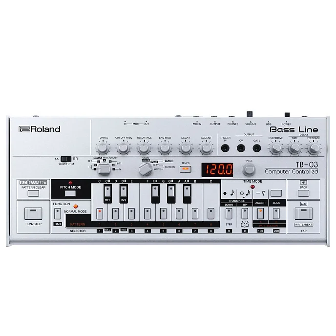 Синтезатор Roland Boutique TB-03 Silver - рис.0