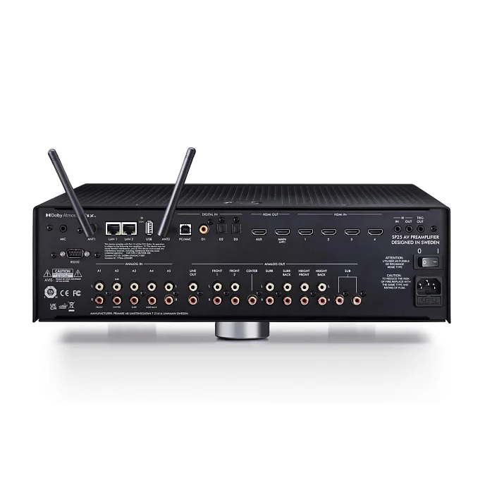 AV-процессор Primare SP25 Prisma Black - рис.1