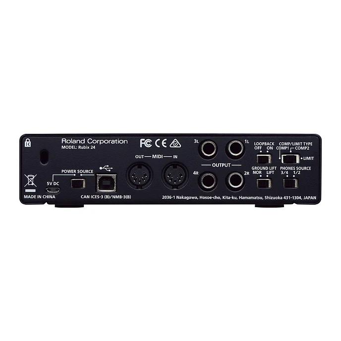 Аудиоинтерфейс Roland RUBIX24 - рис.2