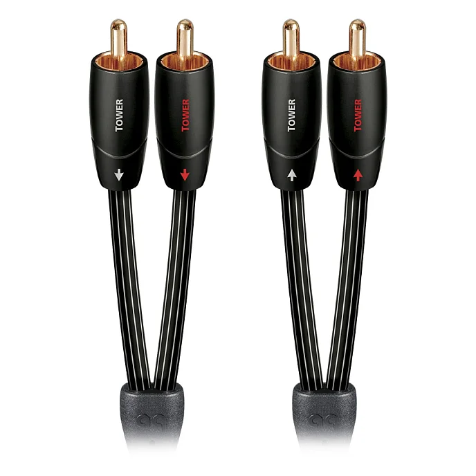 Кабель AudioQuest Tower 2RCA-2RCA 2.0 m - рис.0