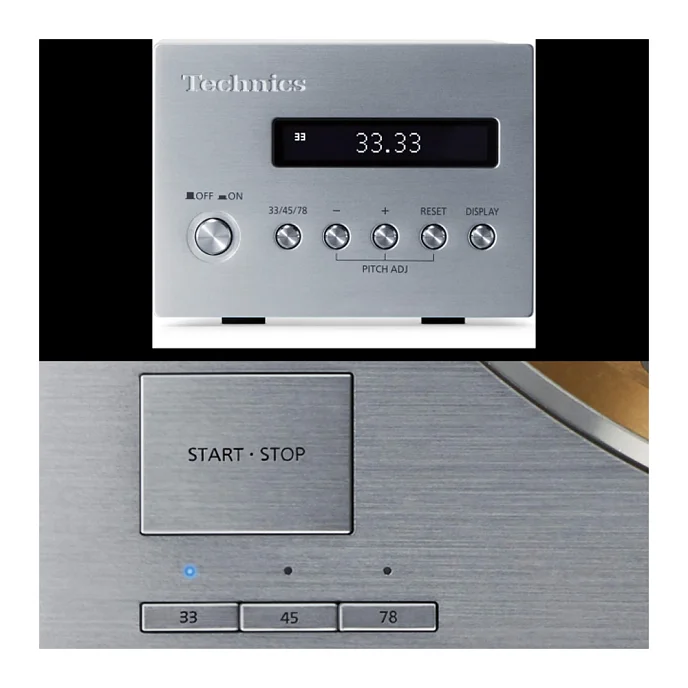 Проигрыватель винила Technics SL-1000R Silver - рис.3