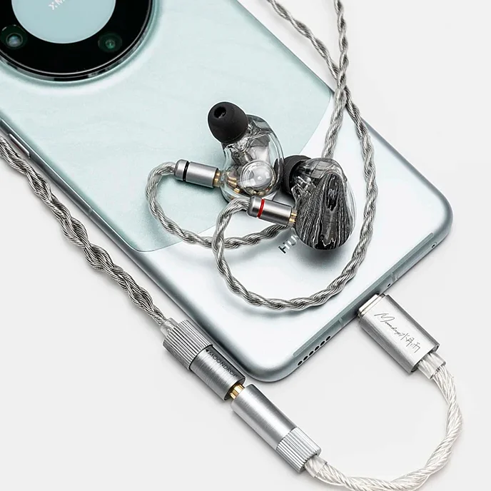 Усилитель-ЦАП для наушников MoonDrop Echo-A Silver - рис.2