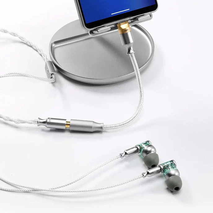 Усилитель-ЦАП для наушников ddHiFi TC35CM2 Silver USB-C - 3.5 mm - рис.4