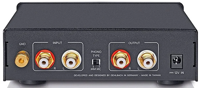 Фонокорректор OEHLBACH XXL Phono PreAmp Black - рис.3