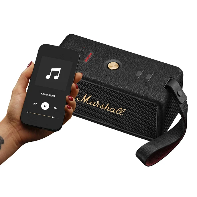 Портативная колонка Marshall Middleton II Black & Brass - рис.3