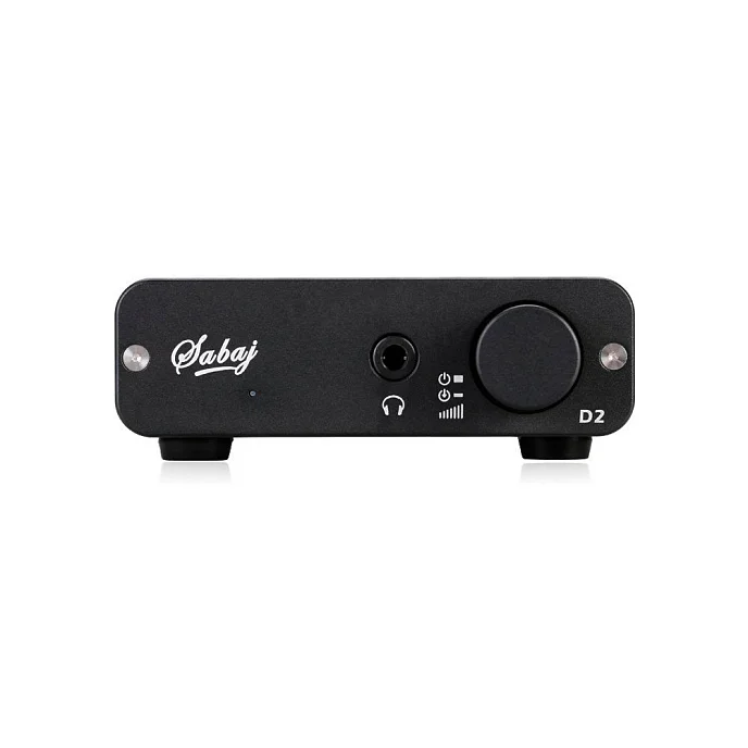 Усилитель для наушников с ЦАП Sabaj D2 Black - рис.0