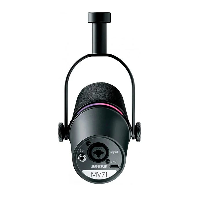 USB-микрофон Shure MV7i Black - рис.3