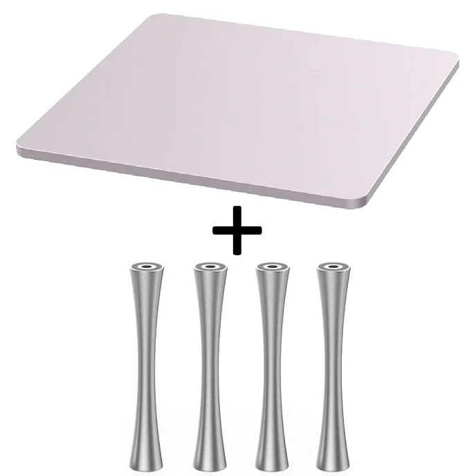 Стойка для Hi-Fi ddHiFi HS250 + SR120 x 4 Pinkish Gray/Silver - рис.0
