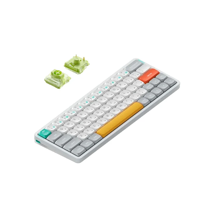 Клавиатура NuPhy Air60 V2 Aloe Switch Iconic White - рис.0