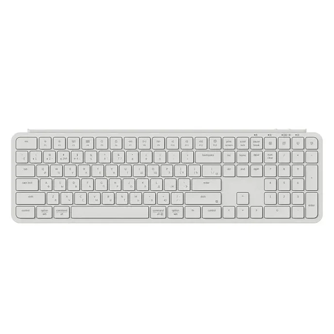 Клавиатура Keychron B6 Pro Ivory White - рис.0