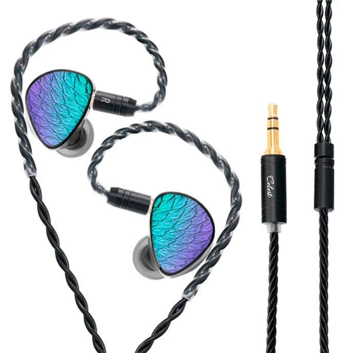 Наушники внутриканальные Celest Wyvern Black Remaster (without Mic) Malachite Violet - рис.1