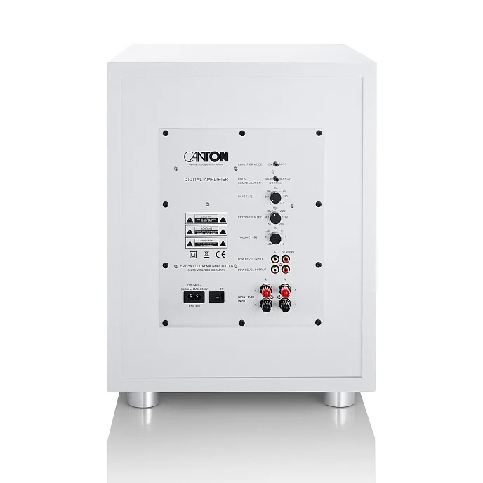 Сабвуфер Canton Power Sub 12 White - рис.2