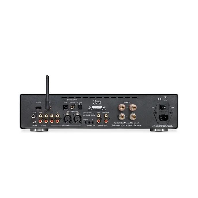 Интегральный усилитель AVM Audio A 30.3 Silver - рис.1