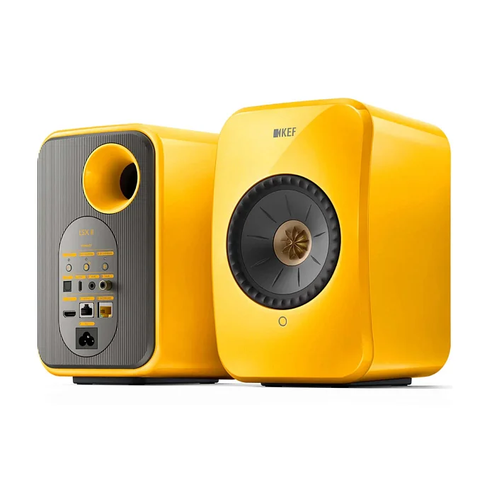 Полочная акустика KEF LSX II Solaris Yellow - рис.2