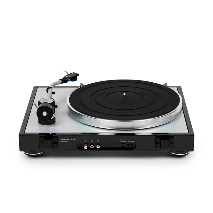 Проигрыватель винила Thorens TD 403 DD Piano Black - рис.4