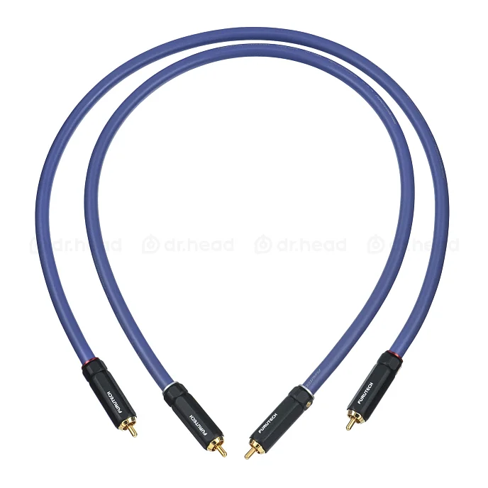 Кабель HeadMade Red Diamond - Furutech 2xRCA - 2xRCA, 0.65m - рис.0