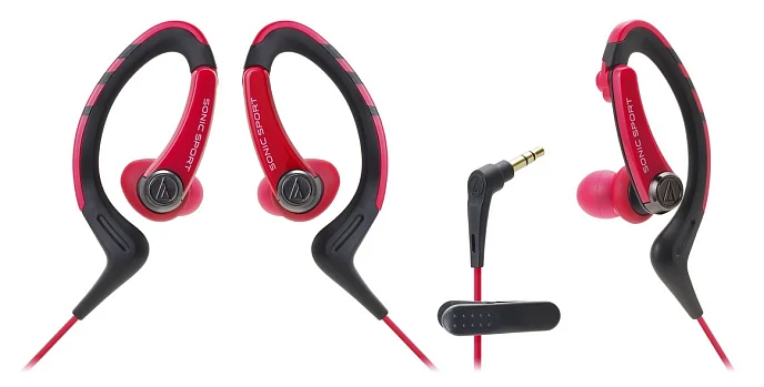 Наушники AUDIO-TECHNICA ATH-SPORT1 Red - рис.3