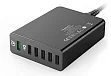 - рис.1 Сетевое зарядное устройство Anker PowerPort+ 60W 6-ports charger Black - рис.1