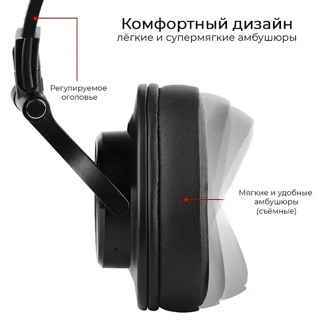 Беспроводные наушники OneOdio A70 Black - рис.5