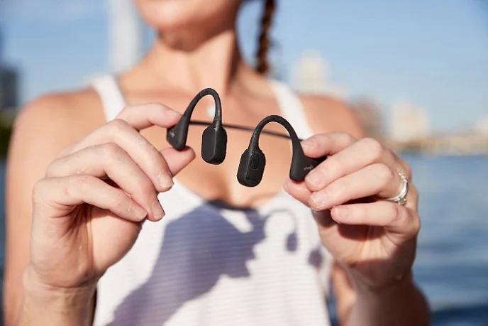 Беспроводные наушники AfterShokz Aeropex Cosmic Black - рис.5