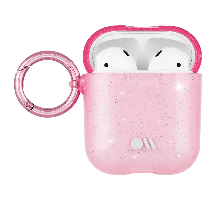 Чехол для Airpods Airpods Hook Ups Case Crystal Pink - рис.0