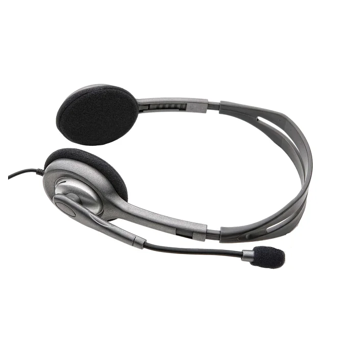 Наушники накладные Logitech H111 Grey - рис.2