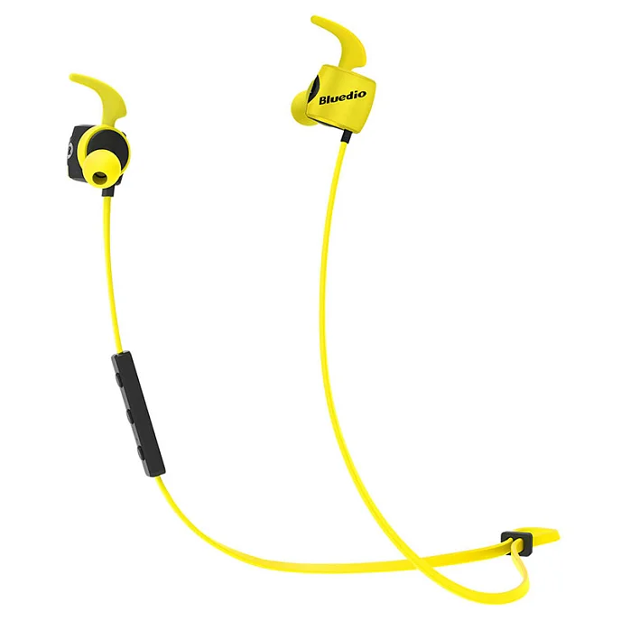 Беспроводные наушники Bluedio TE Yellow - рис.0