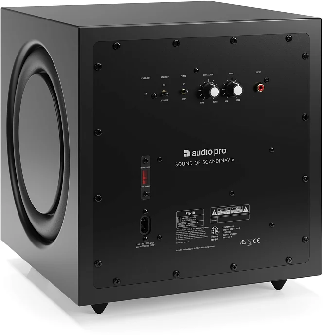Сабвуфер Audio Pro SW-10 Black - рис.1