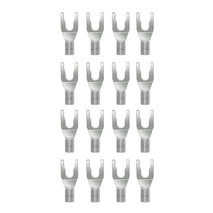 Разъём Wireworld Uni-Term Silver Spade Set of 16 - рис.0