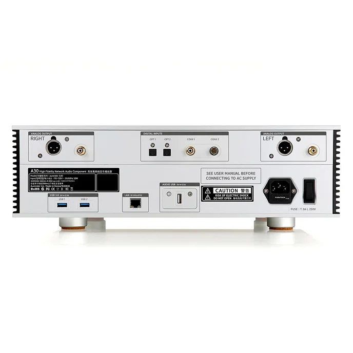 Сетевой аудиоплеер Aurender A30 Silver - рис.2