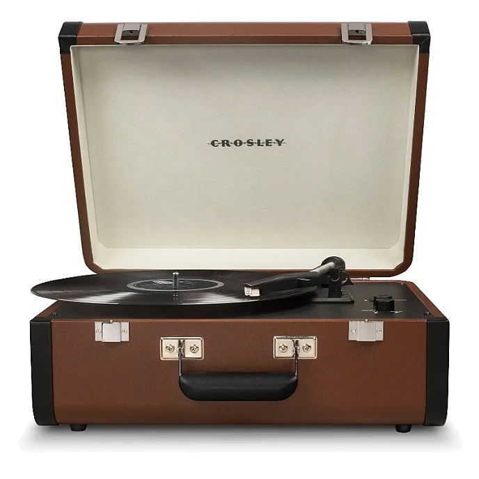 Проигрыватель винила Crosley Portfolio Brown - рис.0
