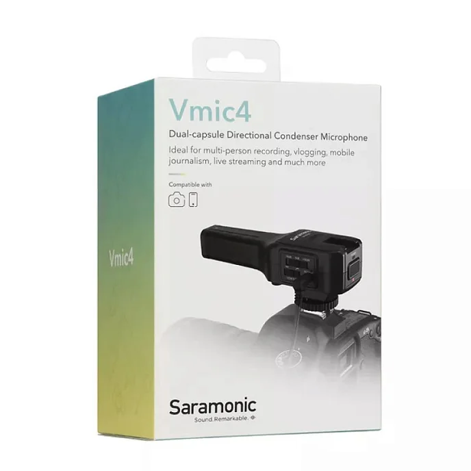 Микрофон Saramonic Vmic4 Black - рис.4